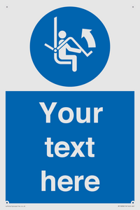 Custom Mandatory: Open safety bar of chairlift